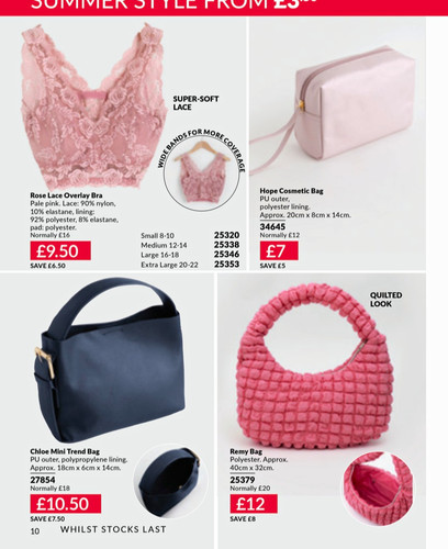Hope cosmetic bag - hope, pink