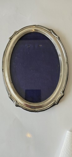 Oval silver hallmarked photo - oval,