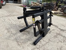 QUICKE TOPGRIP BALE NIPPERS / GRIP / HANDLER ON EURO BRACKETS TRACTOR LOADER☎️07