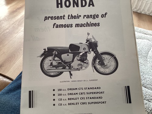 Honda cb92 supersport maico - cb92,