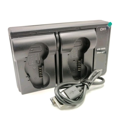 El18 usb dual battery - en-el18,
