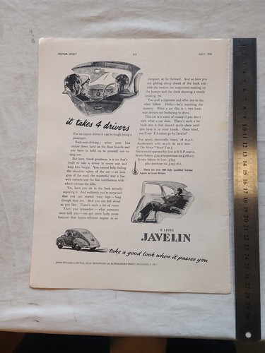Jowett javelin original - jowett,