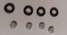 1/43rd scale  16" Rally wheels