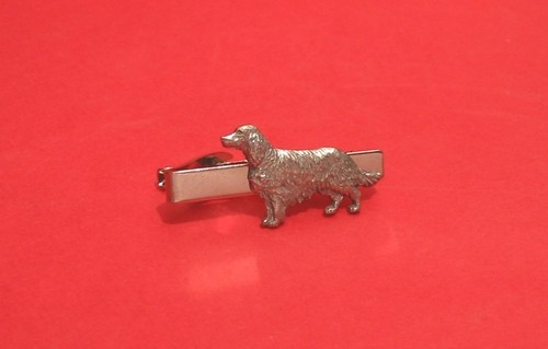 Irish setter pewter motif tie - setter,