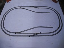 Hornby OO Gauge Model Railway 2 Loop Steel Track Layout With 6 Points + Sidings