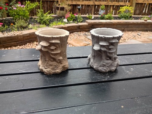 Handmade concrete planter - , pot