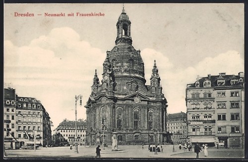 Dresden neumarkt with - neumarkt,