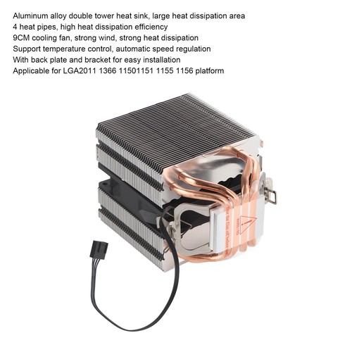 Heat pipe cpu sink - heat,