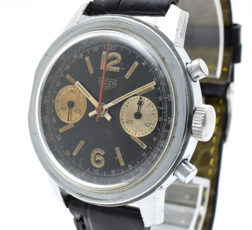 Rare heuer military style - heuer,