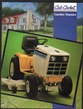 Cub Cadet Garden Lawn Tractors Brochure Leaflet