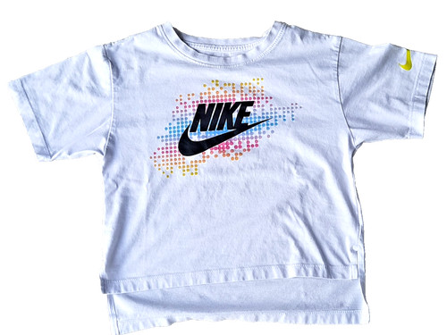 Girls white nike shirt for - white, t-shirt