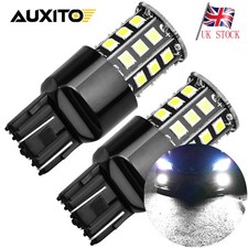 For Opel Zafira Tourer 7443 WHITE LED Sidelight Daytime Running Light DRL Bulbs