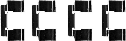 Front brake pad accessory kit - front,