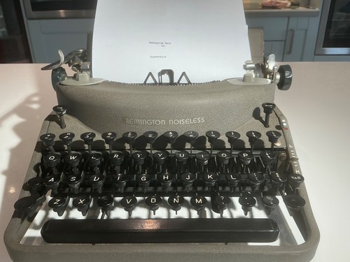 Remington rand noiseless - rand,
