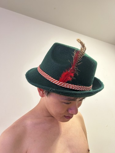 Vintage forest green tyrolean - forest,