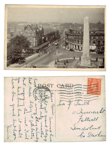 Vintage postcard parliament - postcard,