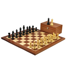 Mahogany Chess Set 21 Inch