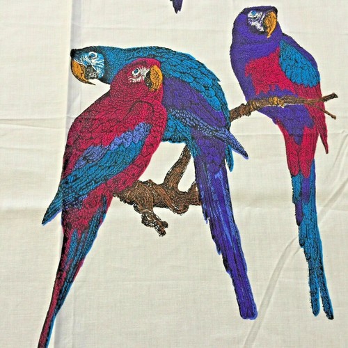 Parrot fabric macaw cockatoo - parrot,