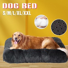 Dog Bed Cat Pet Washable Cushion Puppy Mattress Soft Warm Calming Extra Large UK