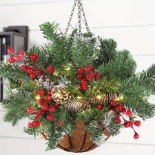 Pre-Lit Artificial Plants