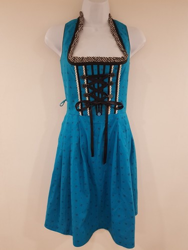 Vintage dress blue oktoberfest - vintage,