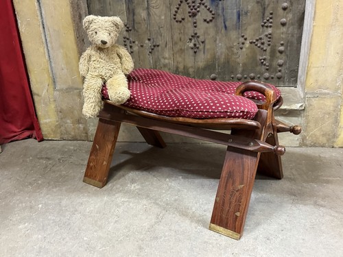 Vintage wooden camel - camel, saddle