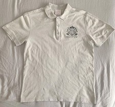 Ian Poulter (IPJ Design) Men’s Short Sleeve Golf Polo Shirt White Size Small VGC
