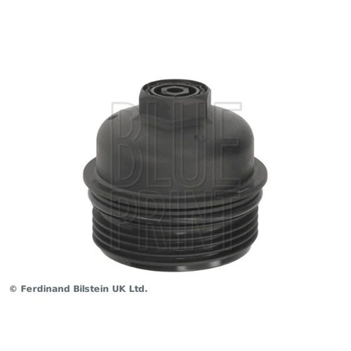 Blue print oil filter - print,