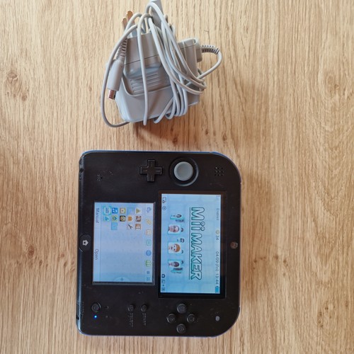 Nintendo 2ds black and - black, blue