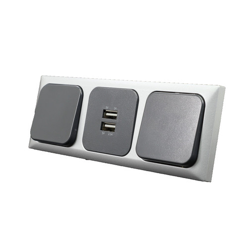 Line 12v usb with double - 12v,