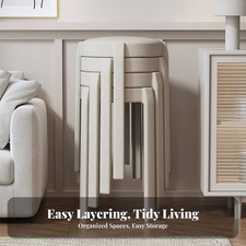 Stackable Padded Stool