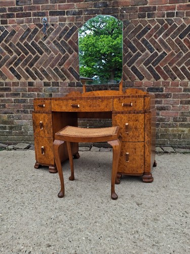 Art deco burr - burr, dressing