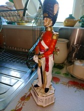 PORCELAIN FIGURE MILITARY OFFICER - GRENADIER GUARDS c.1821