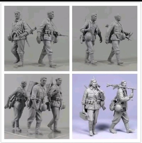 Post resin model 35 scale - uk,