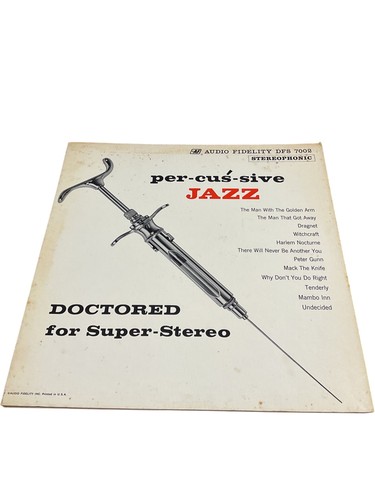 Audio fidelity percussive jazz - audio,