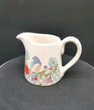 Gisela Graham Small Milk Jug Creamer Birds And Flowers