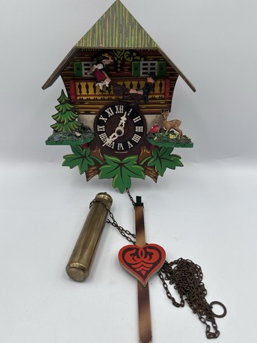 Vintage black forest cuckoo - black,