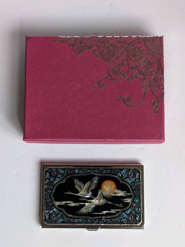 Beautiful metal card - metal, case