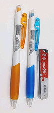 UNI CLIFTER 0.5mm Automatic Mechanical Propelling Clutch Pencil- Blue+ Orang 2 