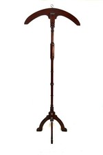 Antique Barristers or Priests Oak Wooden Gown Stand c.1900 / Coat Rack