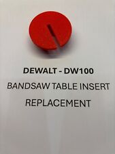 2x TOOLAX Bandsaw Table Insert