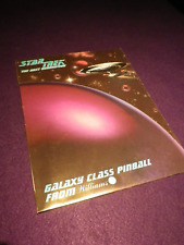 Williams Star Trek The next Generation Pinball Machine Flyer