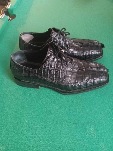 Italian genuine alligator - alligator, skin