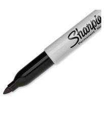 SHARPIE Black Permanent Marker Fine Point