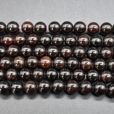 Garnet Round Beads - 4mm 6mm