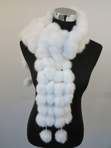 100 real rabbit fur - 100%, pom
