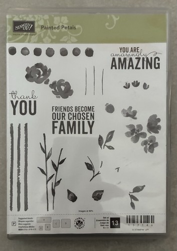 Stampin painted petals - stampin',