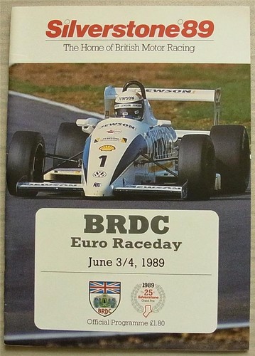 Silverstone jun 1989 brdc - jun,