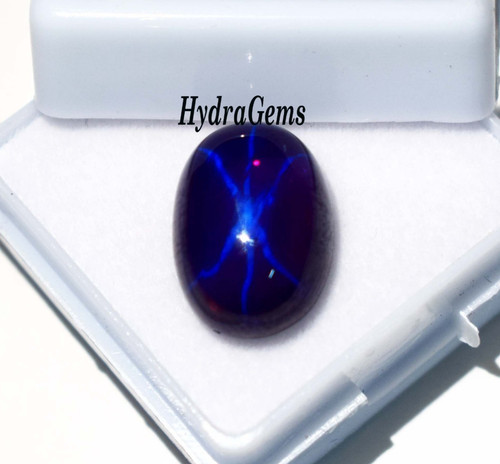 Natural 9ct blue star - blue,