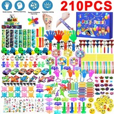 210PCS Assorted Party Bag Toys Children Kids Gift Party Fillers Toys